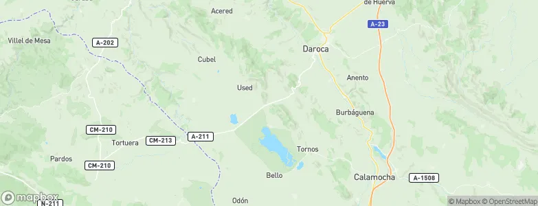 Santed, Spain Map