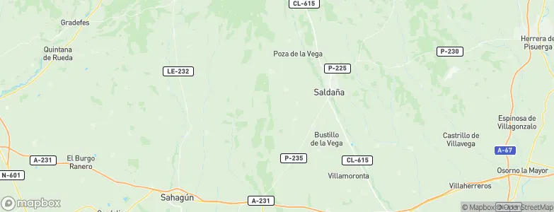 Santervás de la Vega, Spain Map