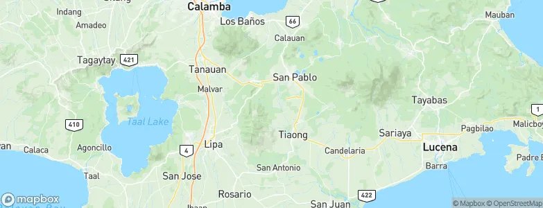 Santiago, Philippines Map