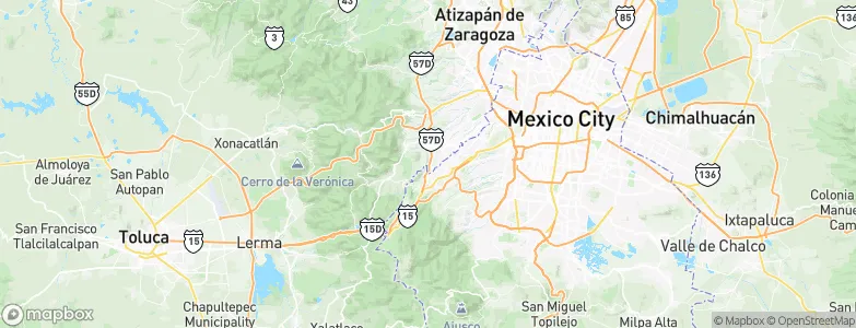 Santiago Yancuitlalpan, Mexico Map