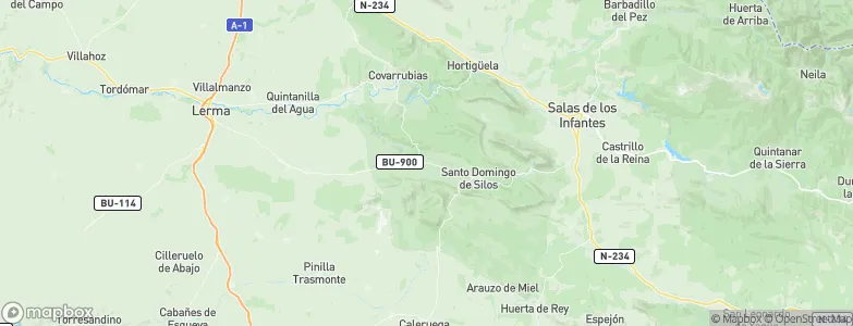 Santibáñez del Val, Spain Map