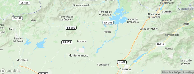 Santibáñez el Bajo, Spain Map