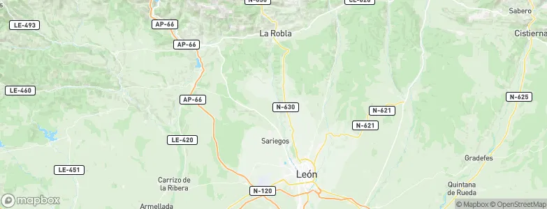 Santibáñez, Spain Map