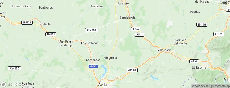 Santo Domingo de las Posadas, Spain Map