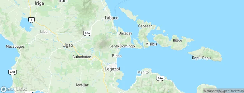 Santo Domingo, Philippines Map