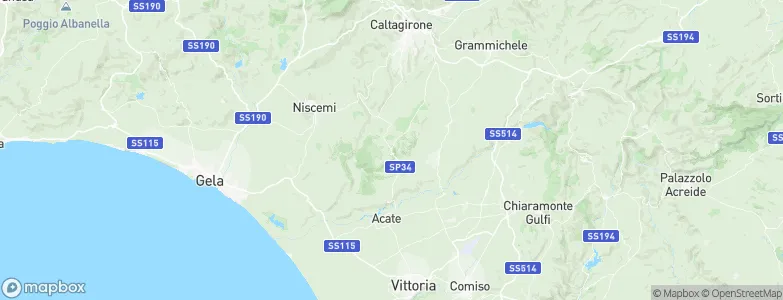 Santo Pietro, Italy Map