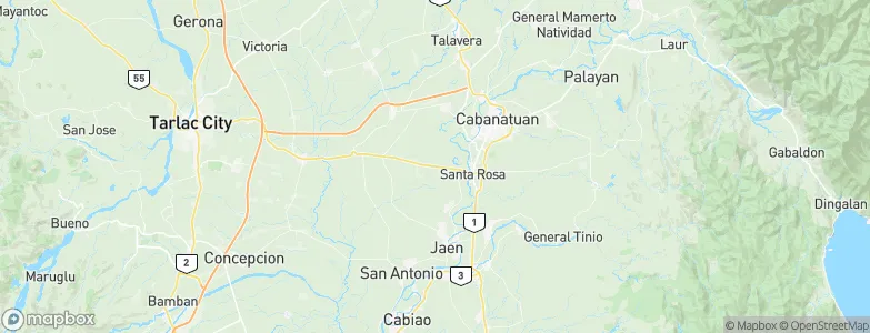 Santo Rosario, Philippines Map