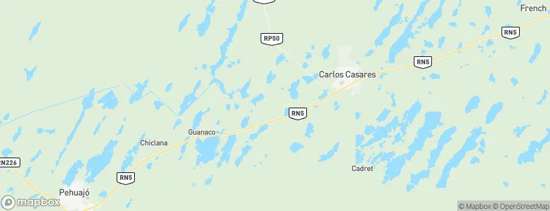 Santo Tomás, Argentina Map
