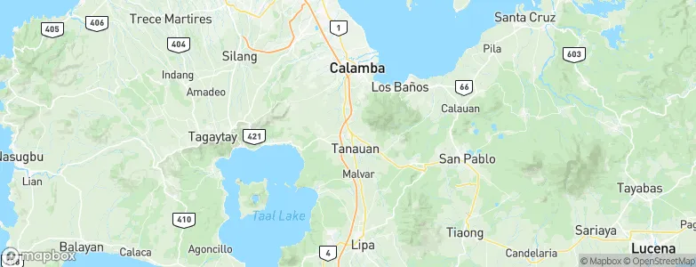 Santo Tomas, Philippines Map