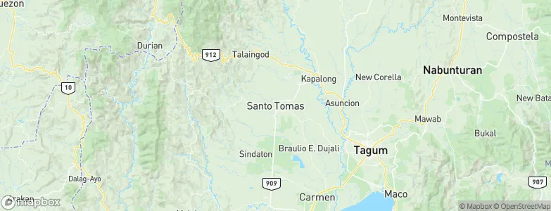 Santo Tomas, Philippines Map