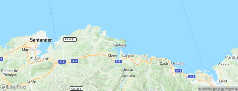 Santoña, Spain Map