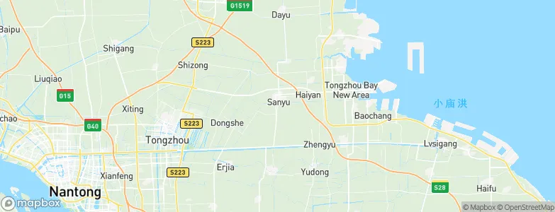 Sanyu, China Map