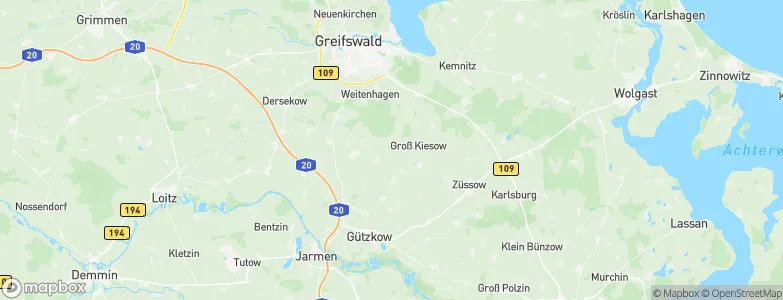 Sanz, Germany Map