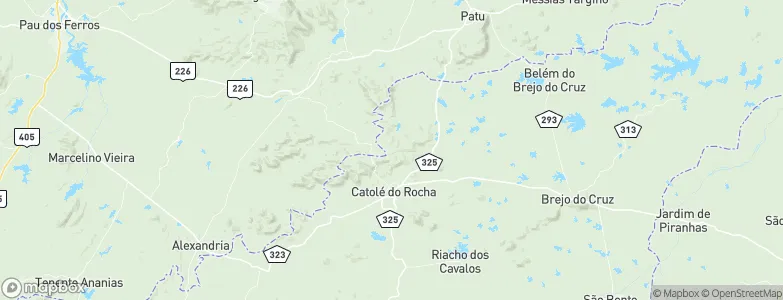 São Bento, Brazil Map
