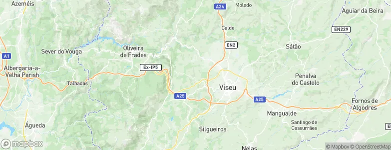 São Cosmado, Portugal Map