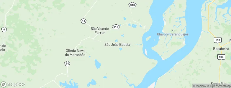 São João Batista, Brazil Map