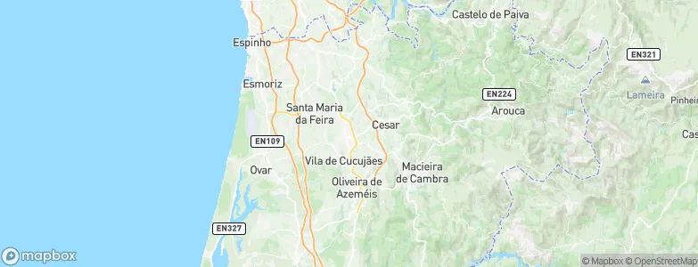 São João da Madeira, Portugal Map