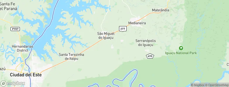 São Jorge, Brazil Map