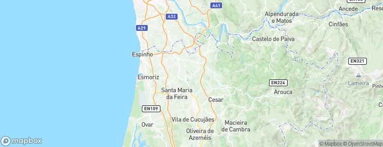 São Jorge, Portugal Map