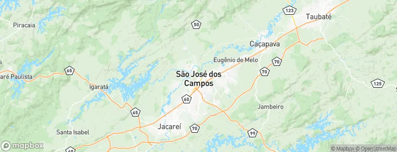São José dos Campos, Brazil Map