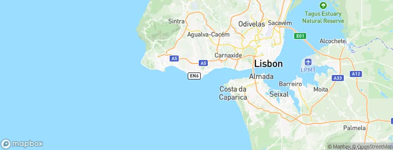 São Julião da Barra, Portugal Map