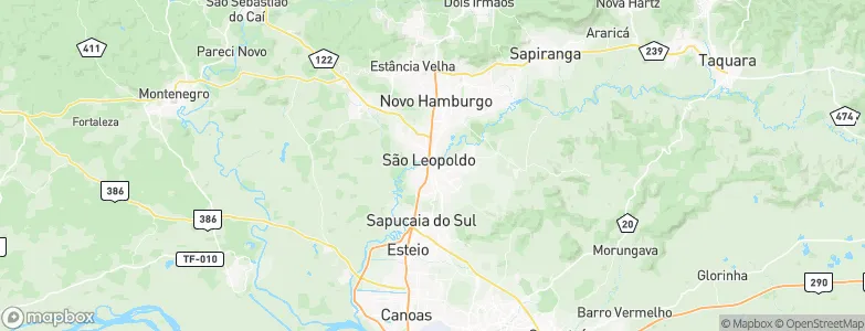 São Leopoldo, Brazil Map
