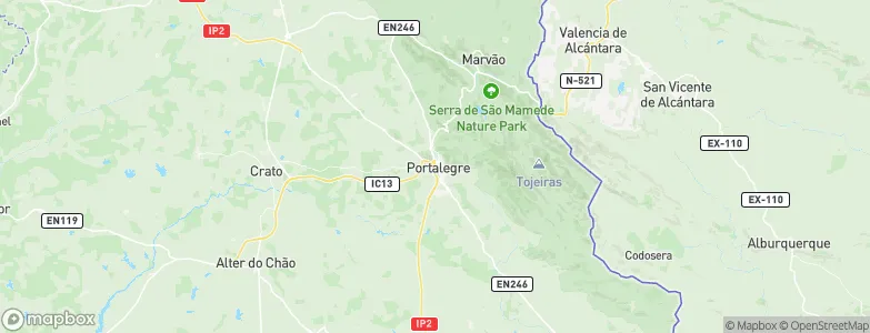 São Lourenço, Portugal Map