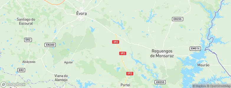 São Manços, Portugal Map