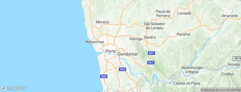 São Roque da Lameira, Portugal Map