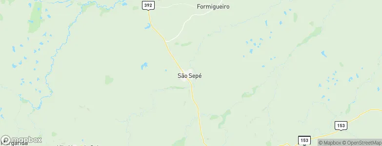 São Sepé, Brazil Map