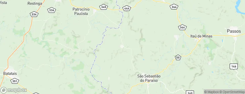 São Tomás de Aquino, Brazil Map