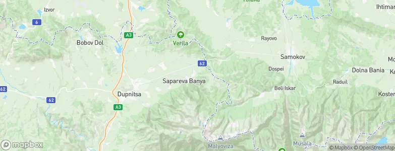 Saparevo, Bulgaria Map