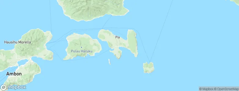 Saparua, Indonesia Map