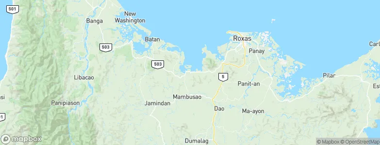 Sapian, Philippines Map