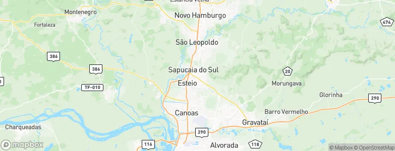 Sapucaia, Brazil Map