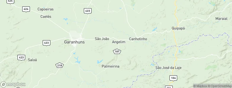 Saquinho, Brazil Map