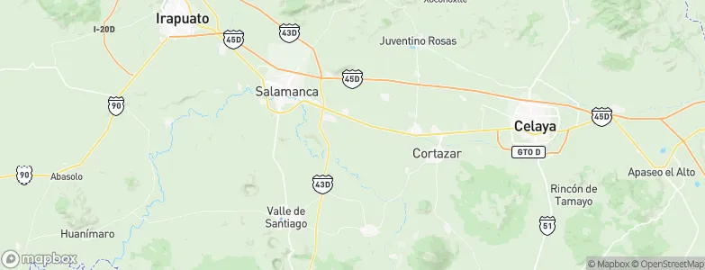 Sarabia, Mexico Map