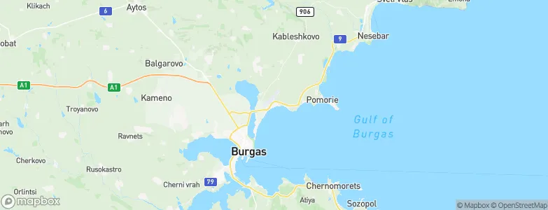 Sarafovo, Bulgaria Map