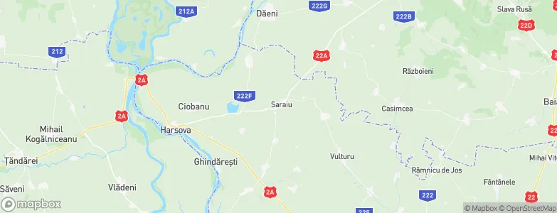 Saraiu, Romania Map