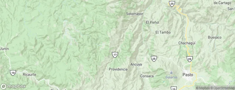 Sarancocho, Colombia Map