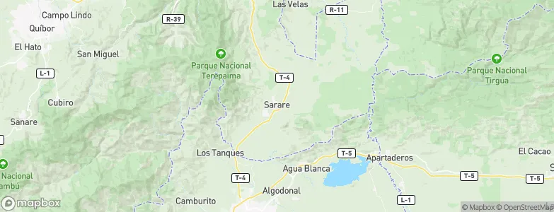 Sarare, Venezuela Map