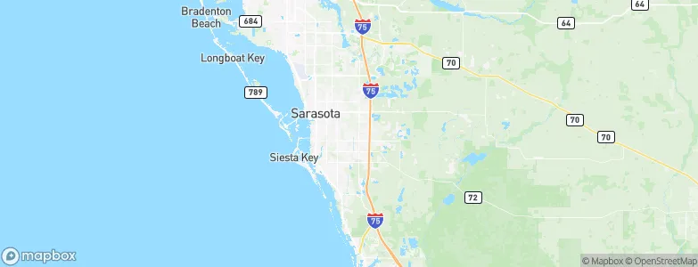 Sarasota Springs, United States Map