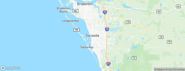 Sarasota, United States Map