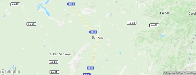 Sarıkaya, Turkey Map