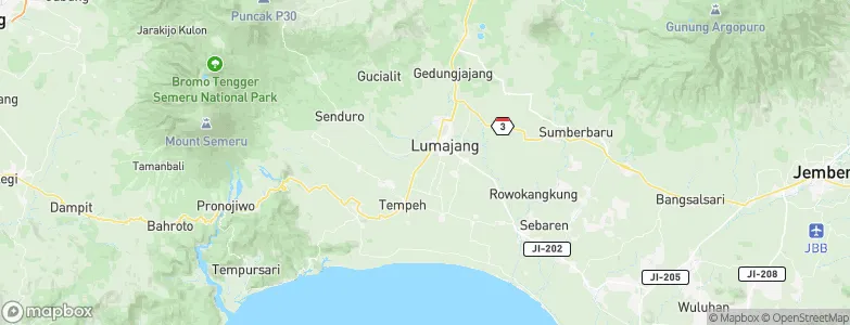 Sarirejo Satu, Indonesia Map