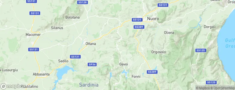 Sarule, Italy Map