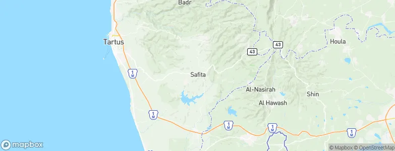 Satita, Syria Map