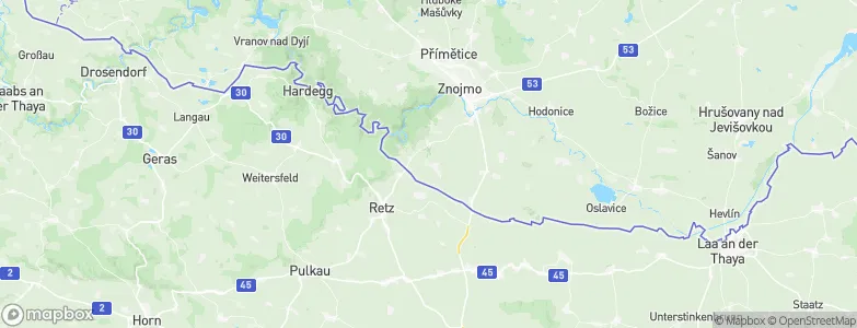 Šatov, Czechia Map