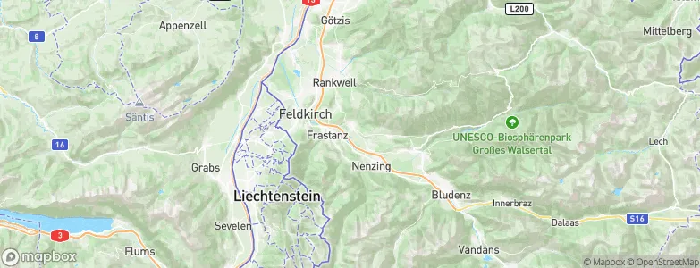 Satteins, Austria Map