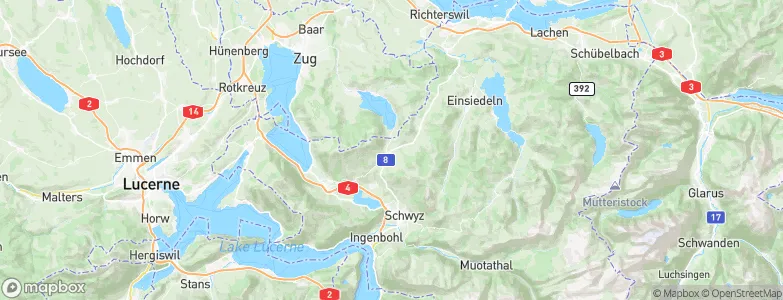Sattel, Switzerland Map